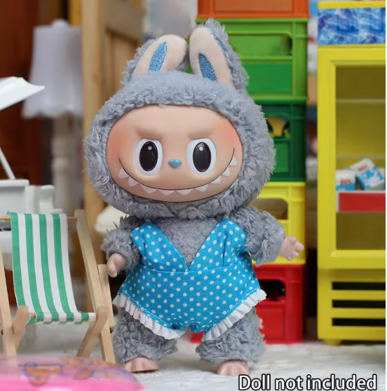 Beach Swimsuit Bathing Suit Clothes Labubu