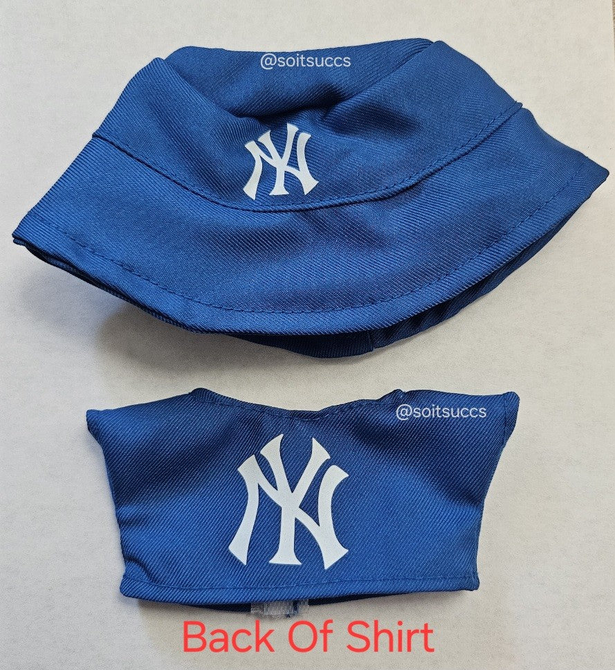 NY Baseball Jersey Labubu Sports Clothes