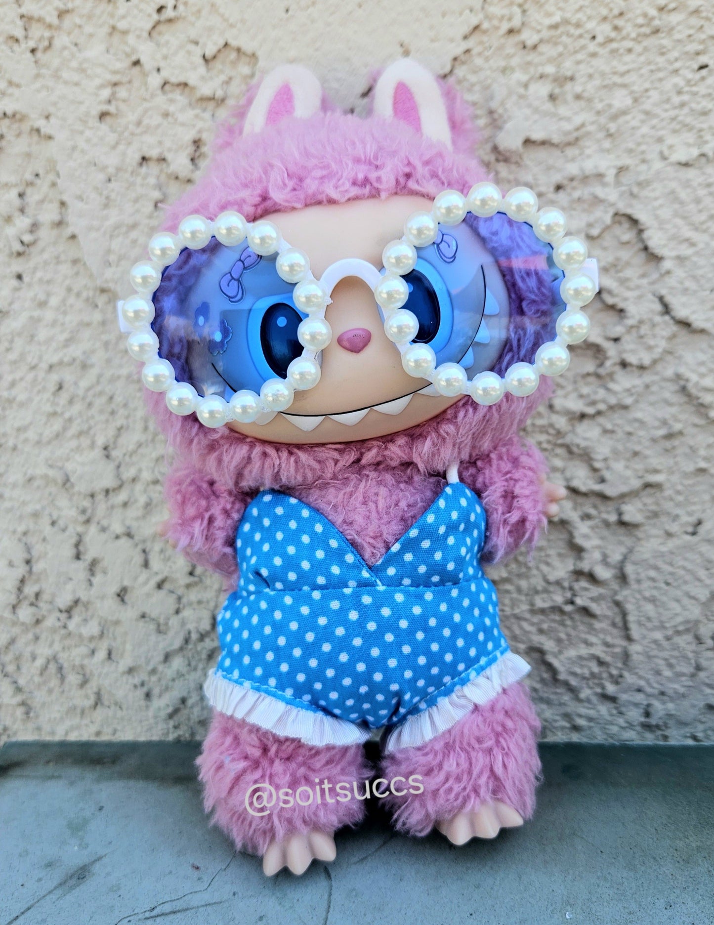 Beach Swimsuit Bathing Suit Clothes Labubu