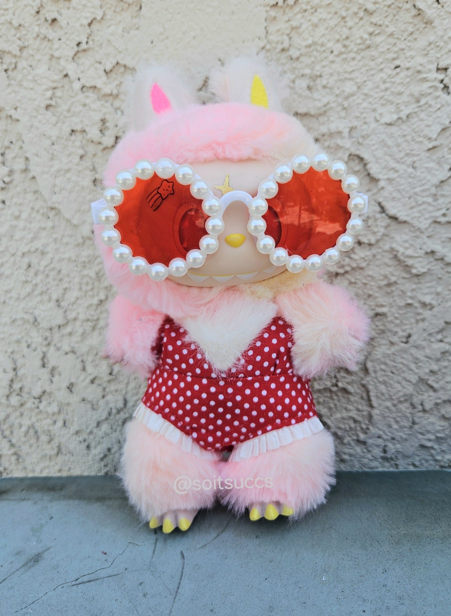 Beach Swimsuit Bathing Suit Clothes Labubu