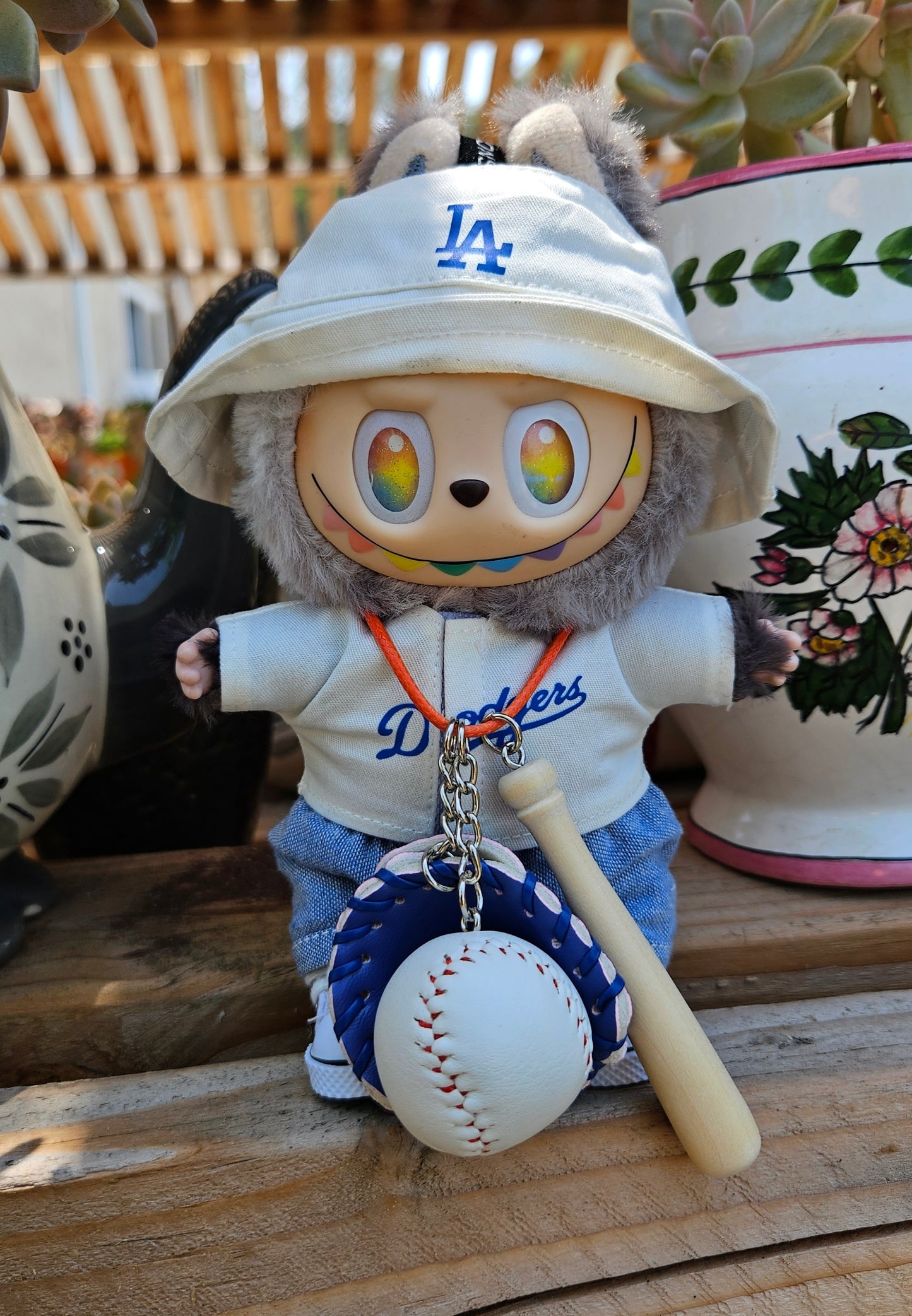 Baseball Jersey LA Labubu Sports Clothes