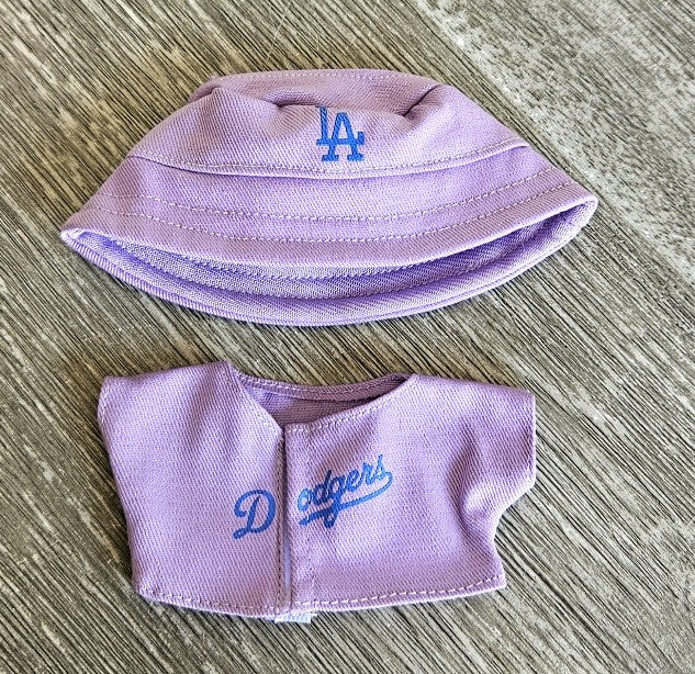 Baseball Pink Jersey LA Labubu Sports Clothes