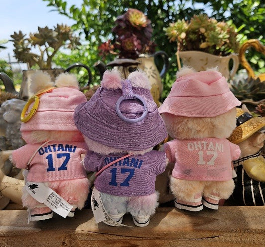 Baseball Pink Jersey LA Labubu Sports Clothes