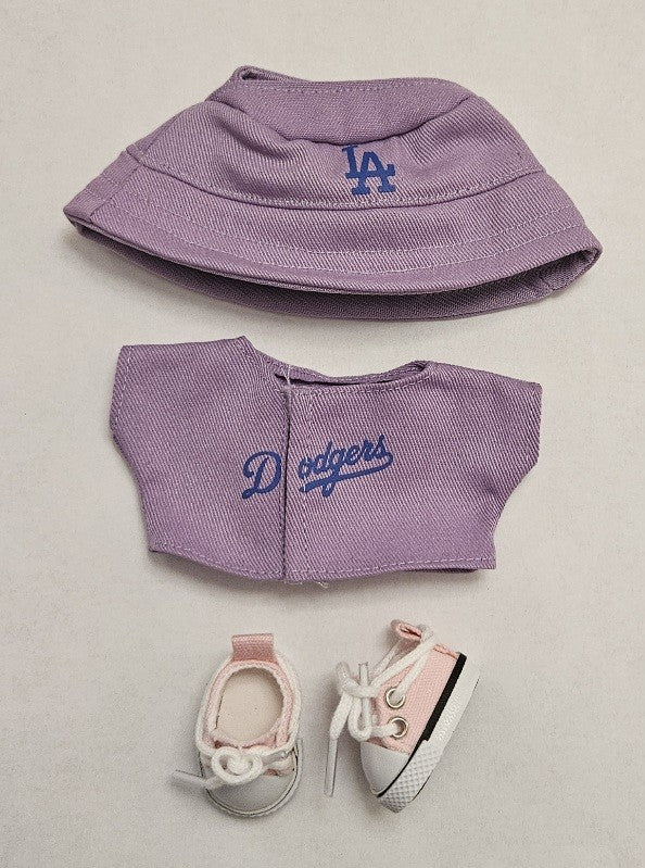 Baseball Pink Jersey LA Labubu Sports Clothes