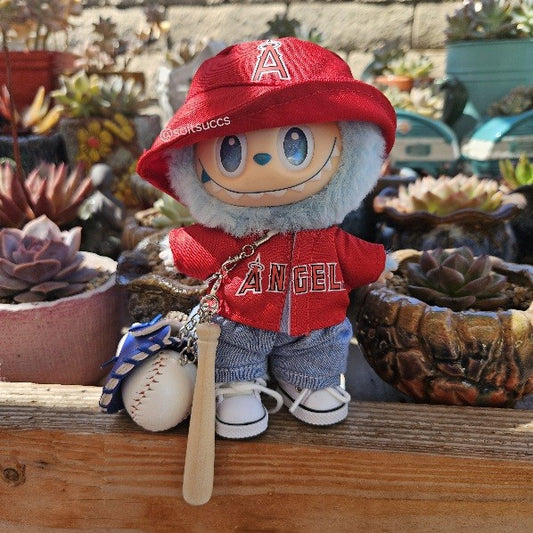 Angel Baseball Jersey Labubu Sports Clothes