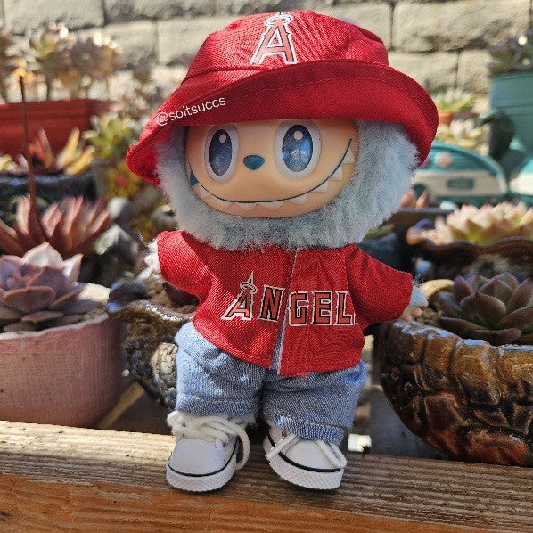 Angel Baseball Jersey Labubu Sports Clothes