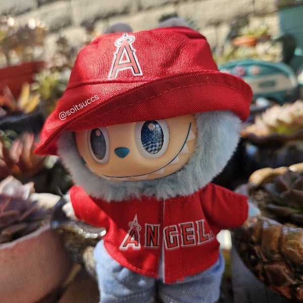 Angel Baseball Jersey Labubu Sports Clothes