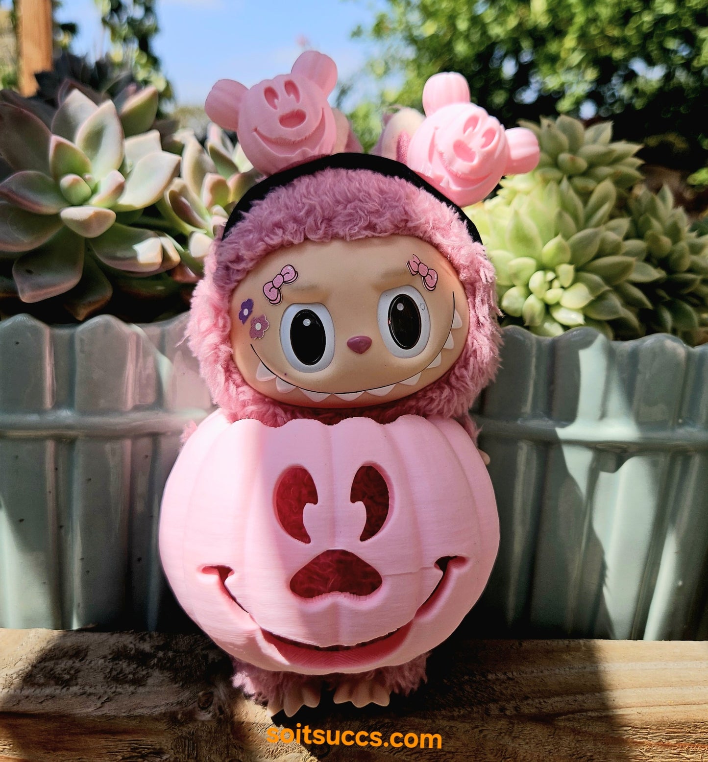 Halloween Jack O'lantern Pumpkin 3D Printed Costume Clothes Labubu