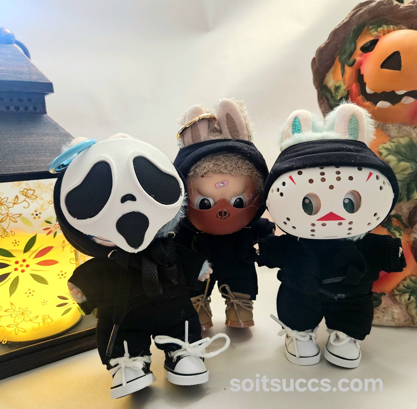 Halloween Scary Movie Characters Costume Clothes Labubu